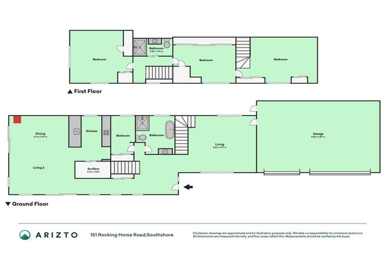 Photo of property in 1/151 Rocking Horse Road, Southshore, Christchurch, 8062