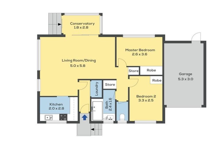 Photo of property in 1/14 Pakira Avenue, Glendene, Auckland, 0602