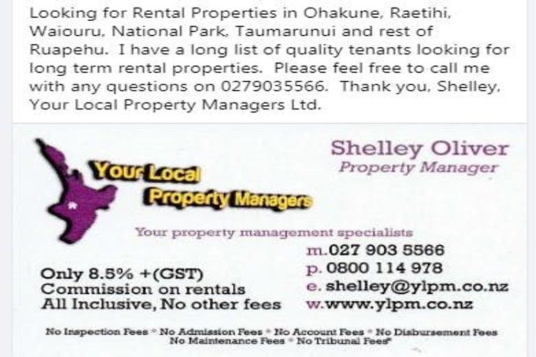 Photo of property in 20 Tau Street, Rangataua, Ohakune, 4691