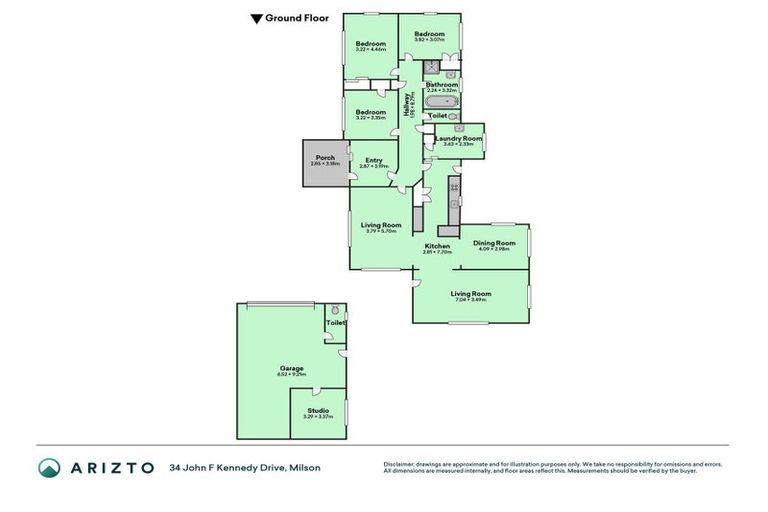 Photo of property in 34 John F Kennedy Drive, Milson, Palmerston North, 4414