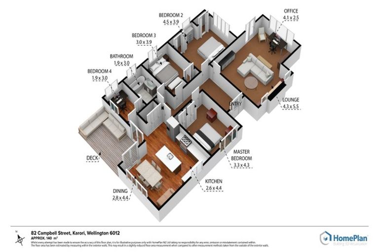 Photo of property in 82 Campbell Street, Karori, Wellington, 6012