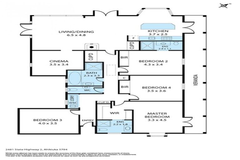 Photo of property in 2481 State Highway 2, Ahikouka, Greytown, 5794