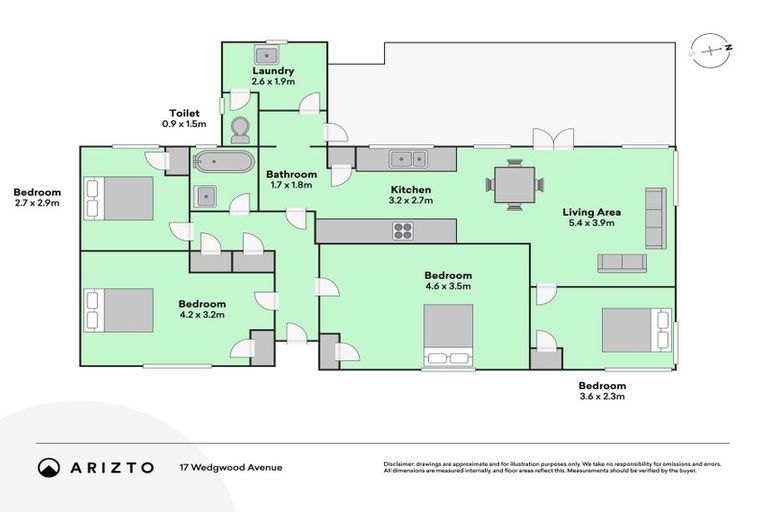 Photo of property in 1/17 Wedgwood Avenue, Mangere East, Auckland, 2024
