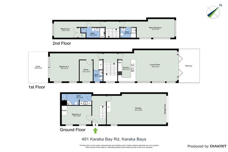 Photo of property in 491 Karaka Bay Road, Karaka Bays, Wellington, 6022