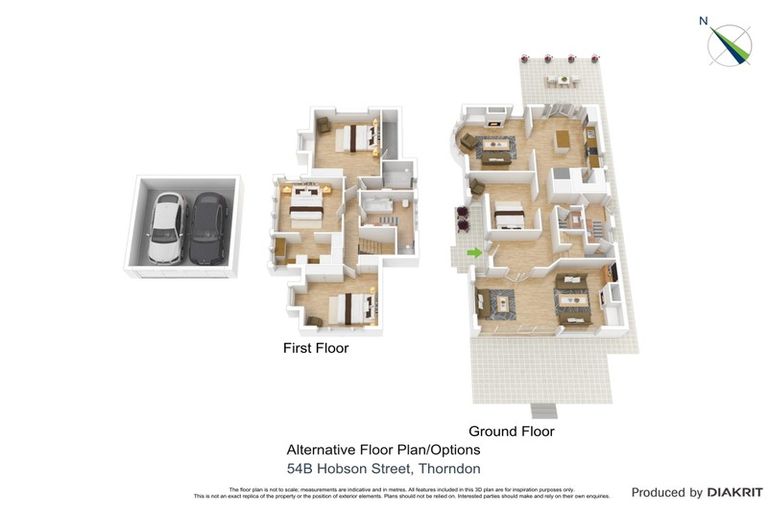 Photo of property in 54b Hobson Street, Thorndon, Wellington, 6011