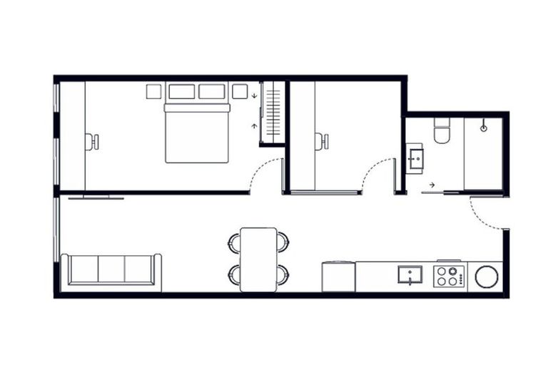 Photo of property in Amaia, 509/48 Esmonde Road, Takapuna, Auckland, 0622