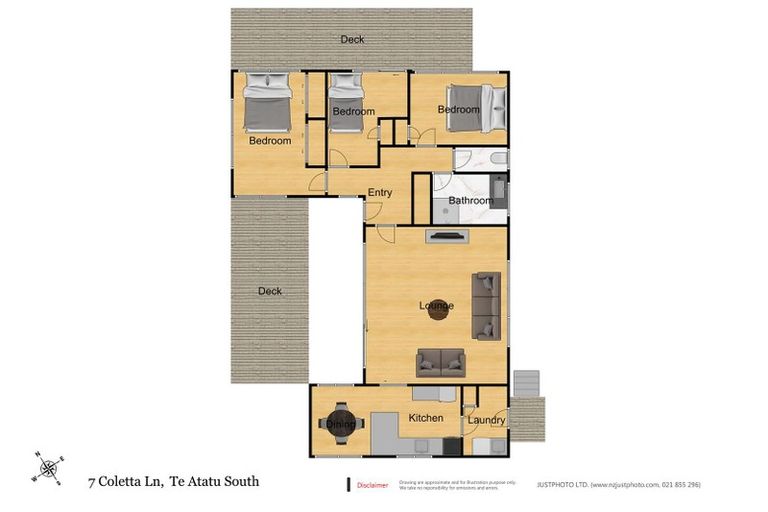 Photo of property in 7 Coletta Lane, Te Atatu South, Auckland, 0610