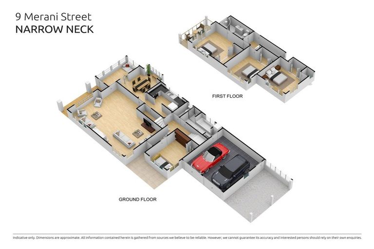 Photo of property in 9 Merani Street, Narrow Neck, Auckland, 0622