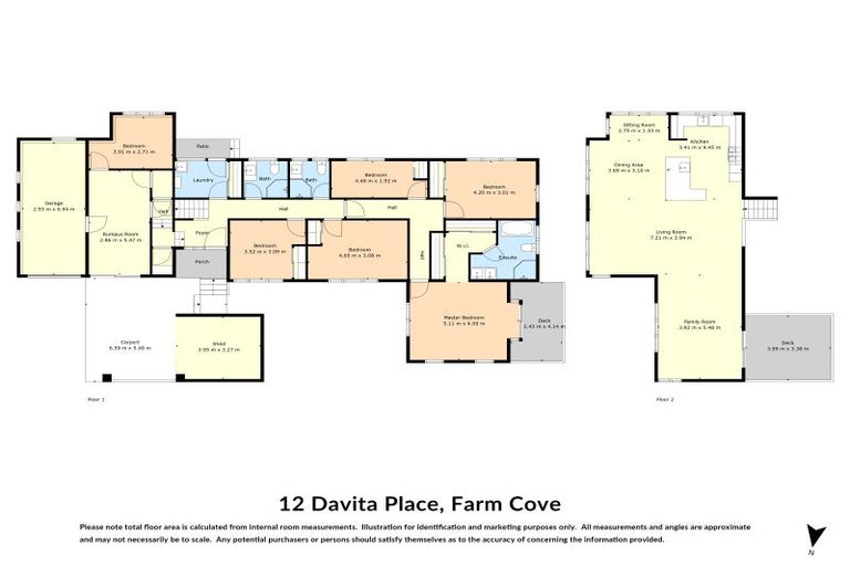 Photo of property in 12 Davita Place, Farm Cove, Auckland, 2012