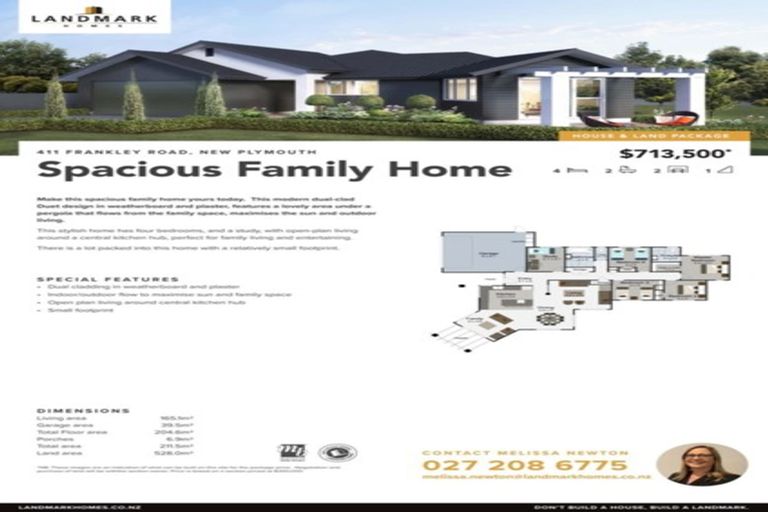 Photo of property in 411 Frankley Road, Ferndale, New Plymouth, 4310