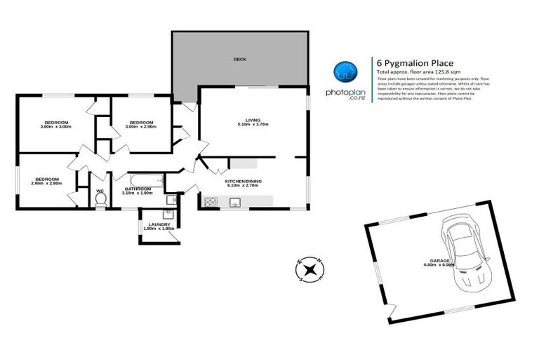 Photo of property in 6 Pygmalion Place, Dinsdale, Hamilton, 3204