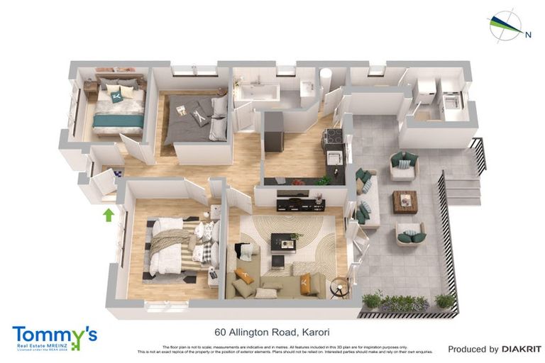 Photo of property in 60 Allington Road, Karori, Wellington, 6012