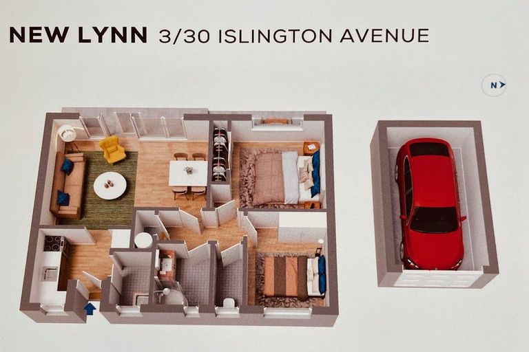 Photo of property in 3/30 Islington Avenue, New Lynn, Auckland, 0600