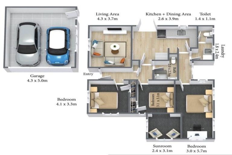 Photo of property in 6 Sunnyside Road, Nawton, Hamilton, 3200