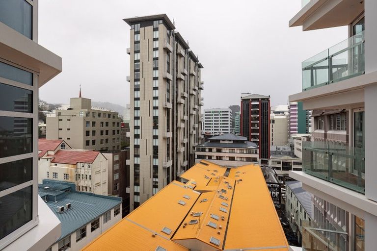 Photo of property in Pinnacle Apartments, W802/160 Victoria Street, Te Aro, Wellington, 6011