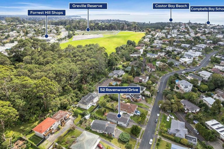 Photo of property in 52 Ravenwood Drive, Forrest Hill, Auckland, 0620