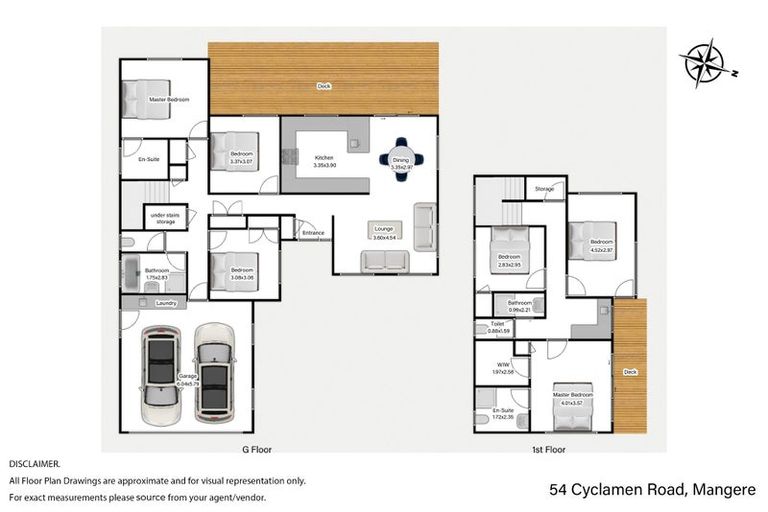 Photo of property in 54 Cyclamen Road, Mangere, Auckland, 2022