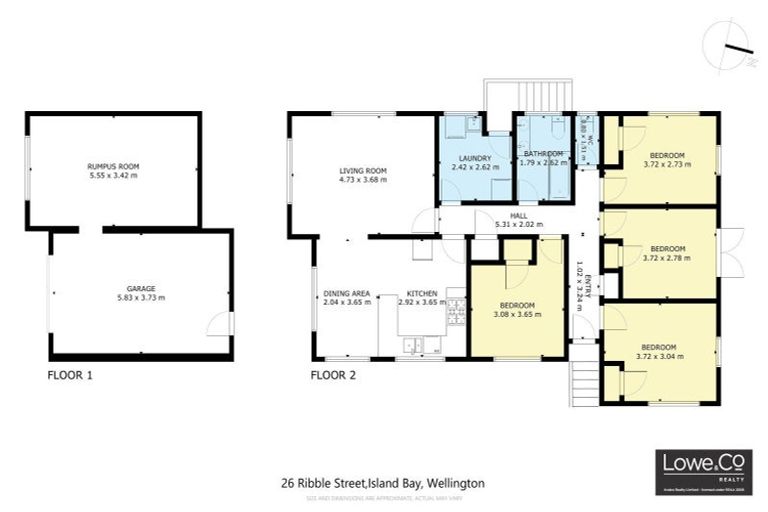 Photo of property in 26 Ribble Street, Island Bay, Wellington, 6023