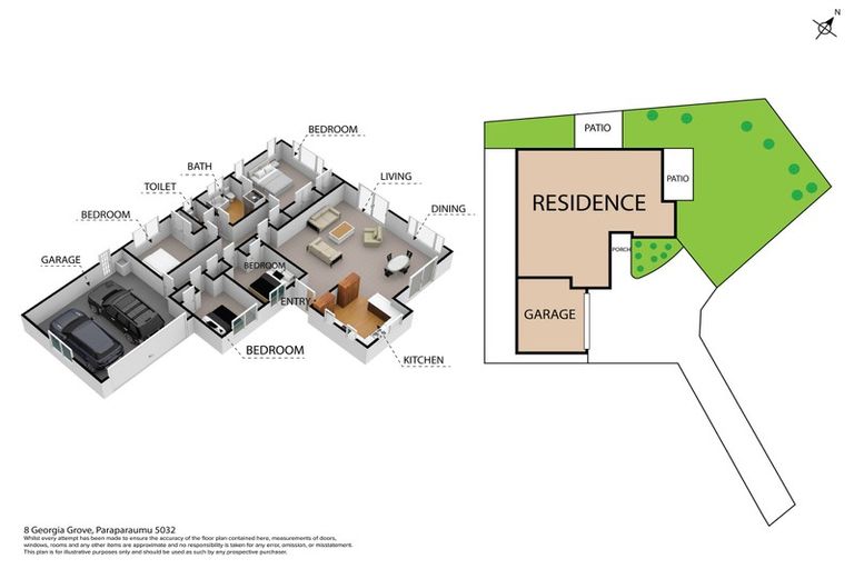 Photo of property in 8 Georgia Grove, Paraparaumu, 5032