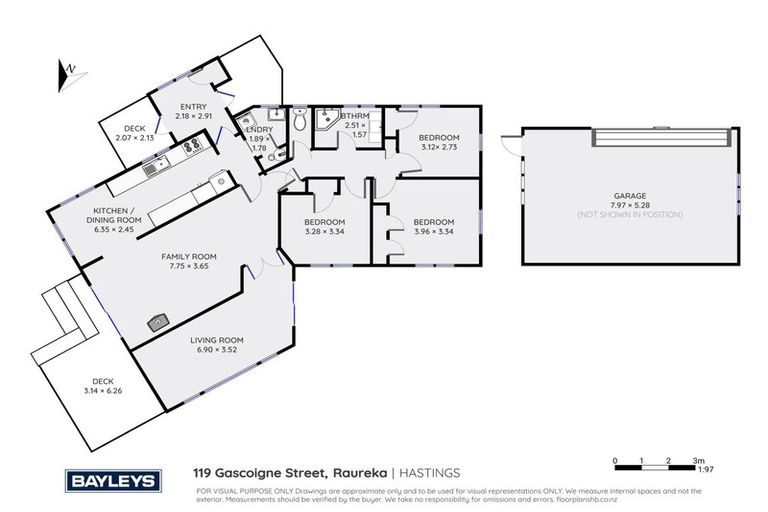 Photo of property in 119 Gascoigne Street, Raureka, Hastings, 4120