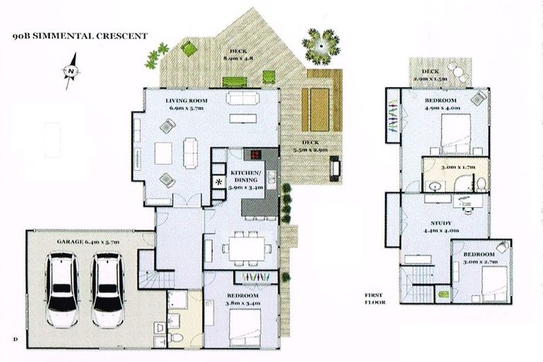 Photo of property in 90b Simmental Crescent, Somerville, Auckland, 2014