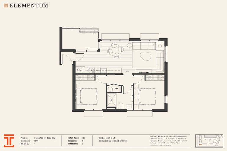 Photo of property in 302/17 Pennant Street, Long Bay, Auckland, 0630