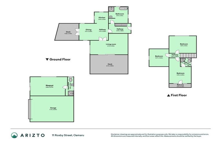 Photo of property in 11 Roxby Street, South Hill, Oamaru, 9400