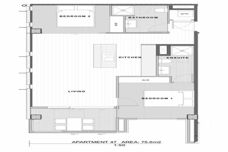 Photo of property in Frank Sargeson Apts, 508/74 Anzac Street, Takapuna, Auckland, 0622