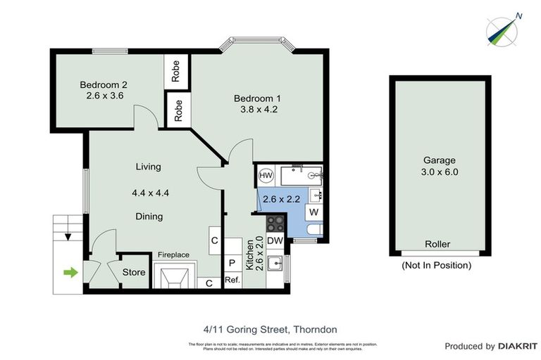 Photo of property in 4/11 Goring Street, Thorndon, Wellington, 6011