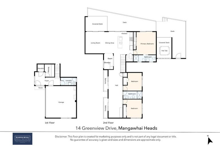 Photo of property in 14 Greenview Drive, Mangawhai Heads, Mangawhai, 0505