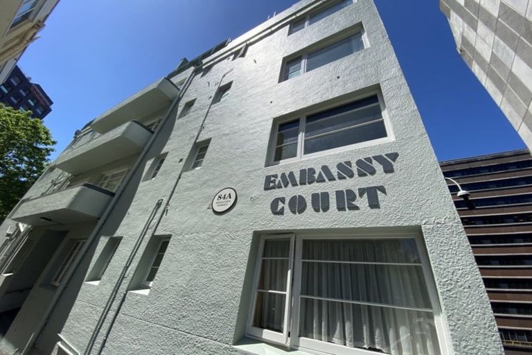 Photo of property in Embassy Court, 1/84 Boulcott Street, Wellington Central, Wellington, 6011