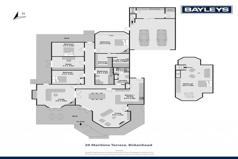 Photo of property in 29 Maritime Terrace, Birkenhead, Auckland, 0626