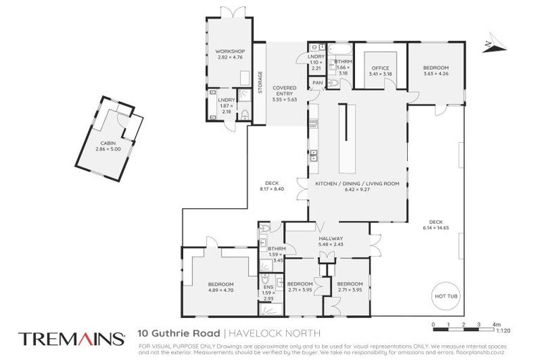 Photo of property in 10 Guthrie Road, Havelock North, 4130