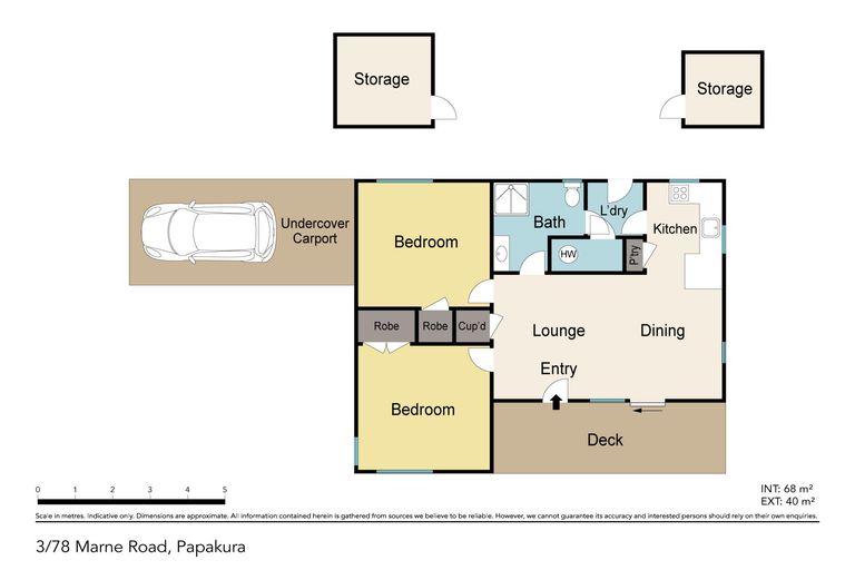 Photo of property in 1/78 Marne Road, Papakura, 2110