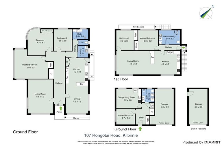 Photo of property in 107 Rongotai Road, Kilbirnie, Wellington, 6022