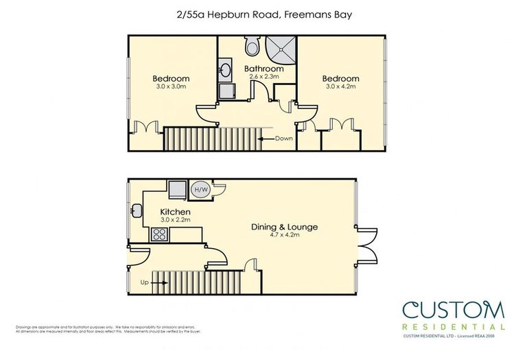 Photo of property in 2/55a Hepburn Street, Freemans Bay, Auckland, 1011