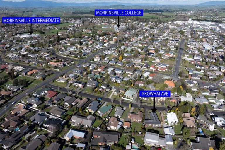 Photo of property in 9 Kowhai Avenue, Morrinsville, 3300
