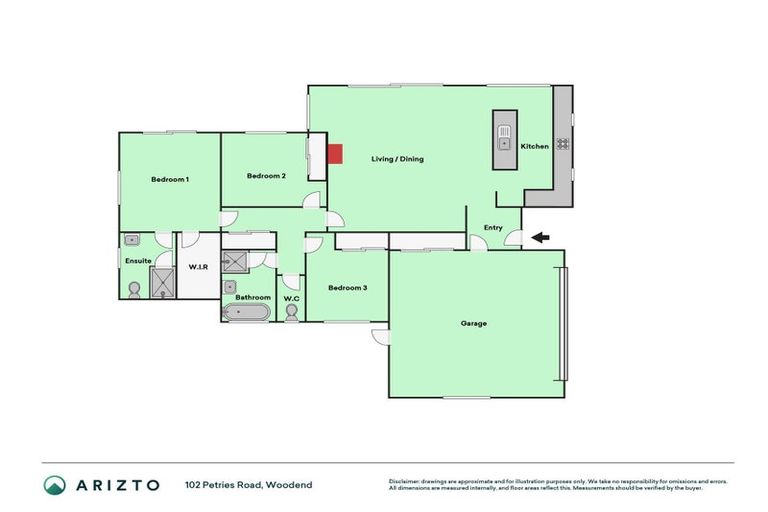 Photo of property in 102 Petries Road, Woodend, 7610