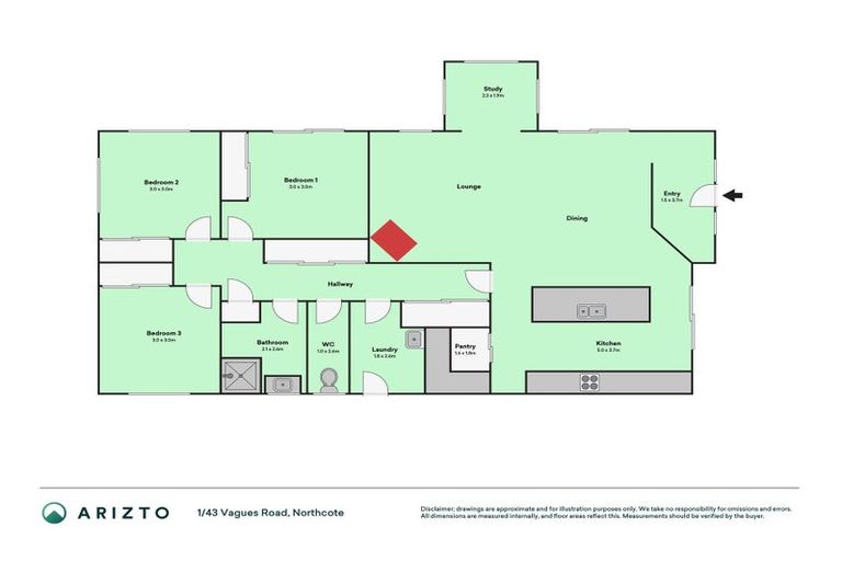 Photo of property in 1/43 Vagues Road, Northcote, Christchurch, 8052