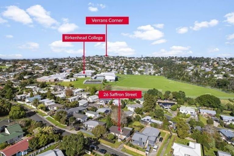 Photo of property in 26 Saffron Street, Birkdale, Auckland, 0626