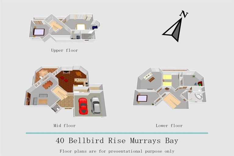 Photo of property in 40 Bellbird Rise, Murrays Bay, Auckland, 0630