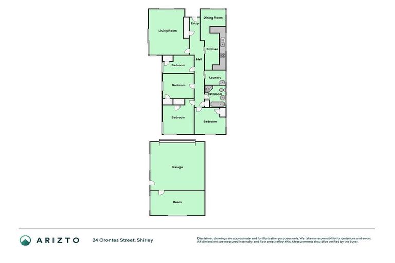 Photo of property in 24 Orontes Street, Shirley, Christchurch, 8013