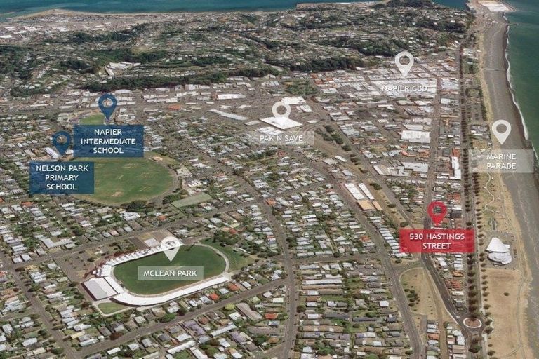 Photo of property in 530 Hastings Street, Napier South, Napier, 4110