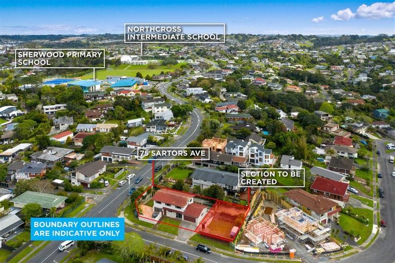 Photo of property in 75 Sartors Avenue, Browns Bay, Auckland, 0630