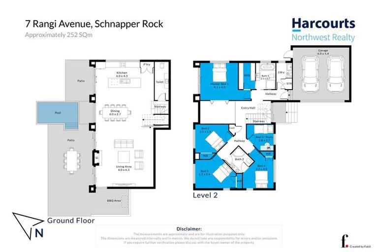 Photo of property in 7 Rangi Avenue, Schnapper Rock, Auckland, 0632