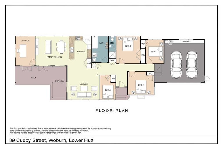 Photo of property in 39 Cudby Street, Woburn, Lower Hutt, 5011