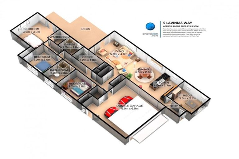 Photo of property in 5 Lavinias Way, Chartwell, Hamilton, 3210