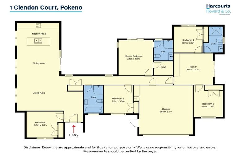 Photo of property in 1 Clendon Court, Pokeno, 2402