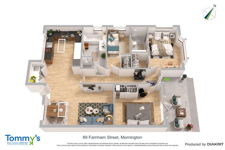 Photo of property in 89 Farnham Street, Mornington, Wellington, 6021