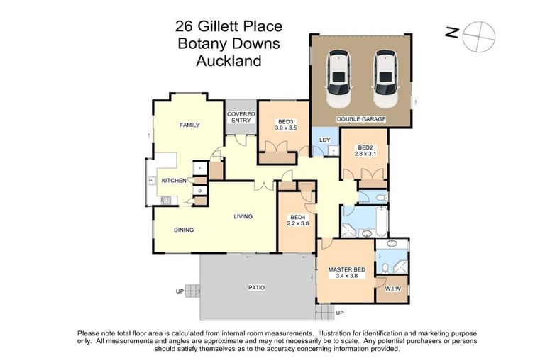 Photo of property in 26 Gillett Place, Botany Downs, Auckland, 2014